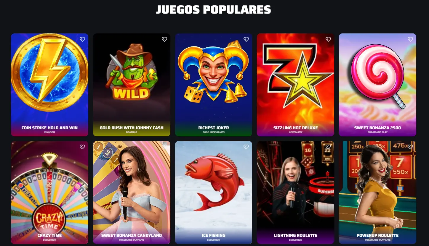 Lobby de juegos populares de BDMBet con tragamonedas y mesas en vivo